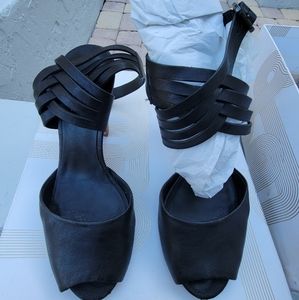 Belle Sigerson Morrison Block Heel Snadals size 7 from Bergdorf Goodman